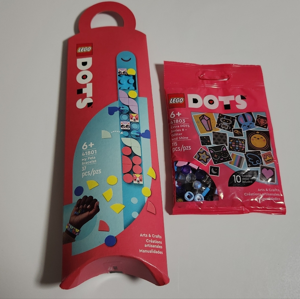 LEGO DOTS My Pets Bracelet And Extra DOTS Series 8 Glitter And Shine